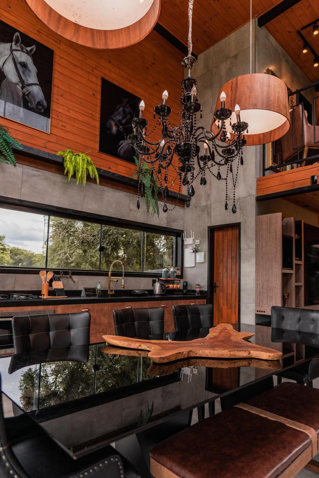 Cabana Horses La Contemporanea Proximo A Cidade E Vista Ponto Turistico Pedra Morro Do Campestre 乌鲁比西 外观 照片
